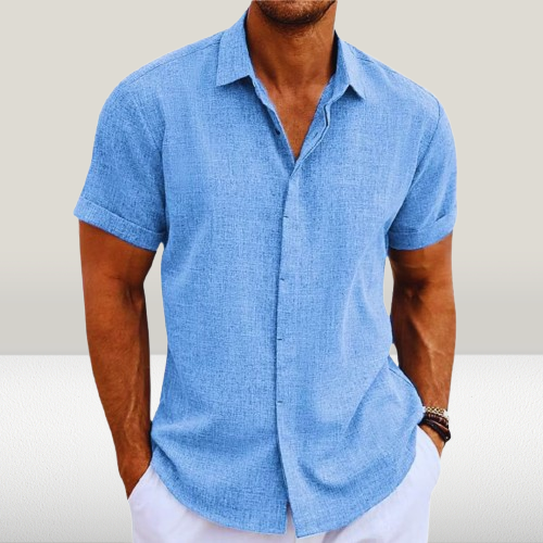 Casual Men's Summer Shirt - 50% OFF