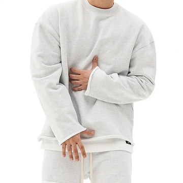 Men's Plush Hem Hoodie